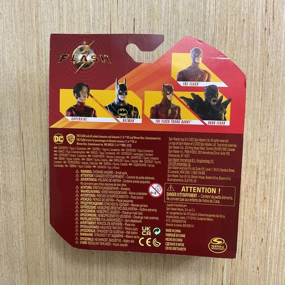 NEW DC The Flash (Young Barry) 1st First Edition Action Figure Spin Master 2023 - Picture 2 of 2